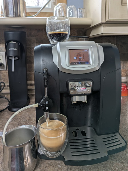 Gamea Revo espresso machine