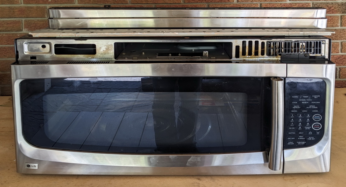 Failed LG microwave